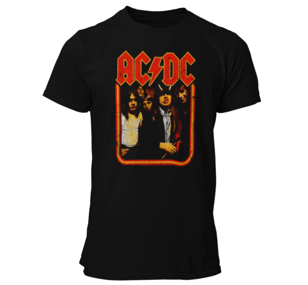 ACDC Band Distressed